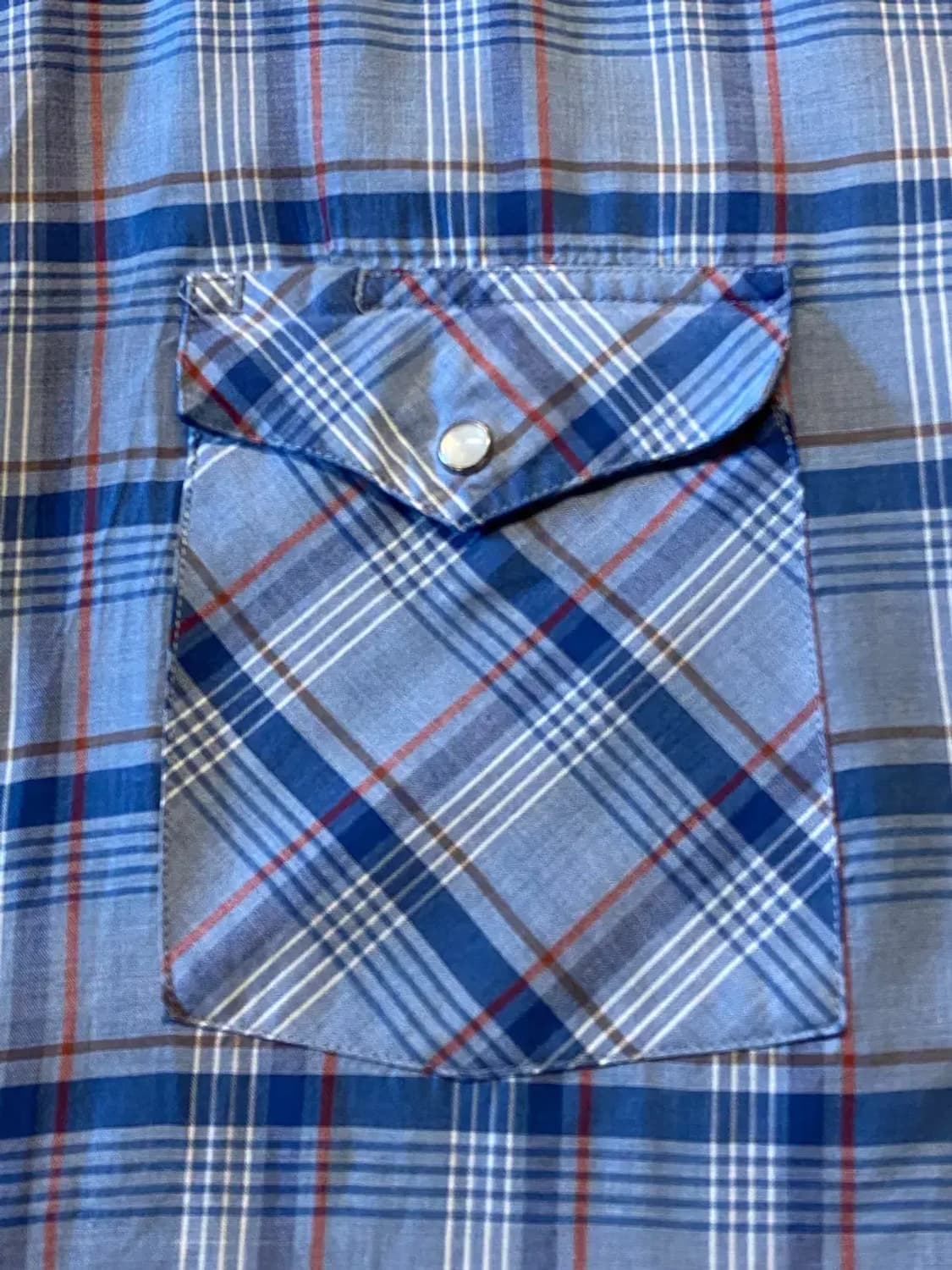 렝글러 웨스턴 체크셔츠 (Man XL) AA0453 상품이미지6