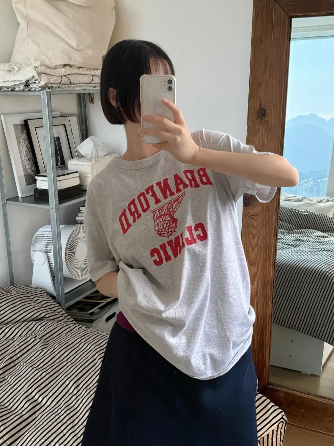 러셀 반팔 티셔츠 Made in USA (Man L) AB0593 상품이미지1