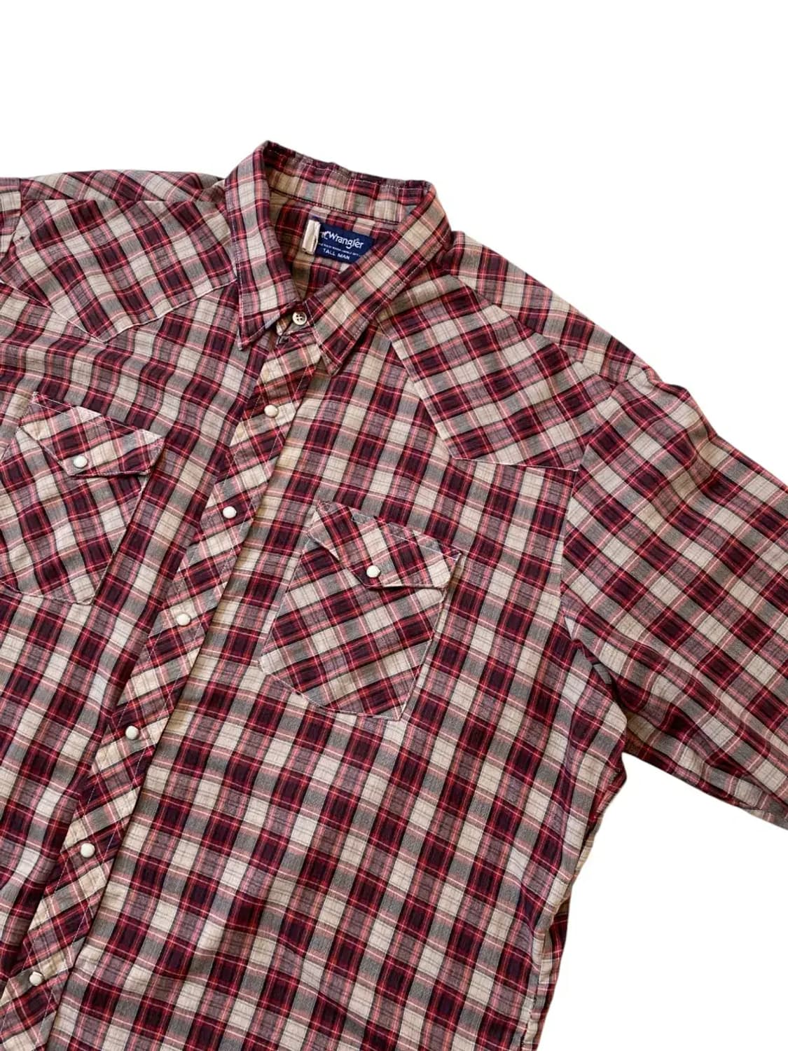 랭글러 체크 포켓 셔츠 (Man 2XL) AB0592 상품이미지4