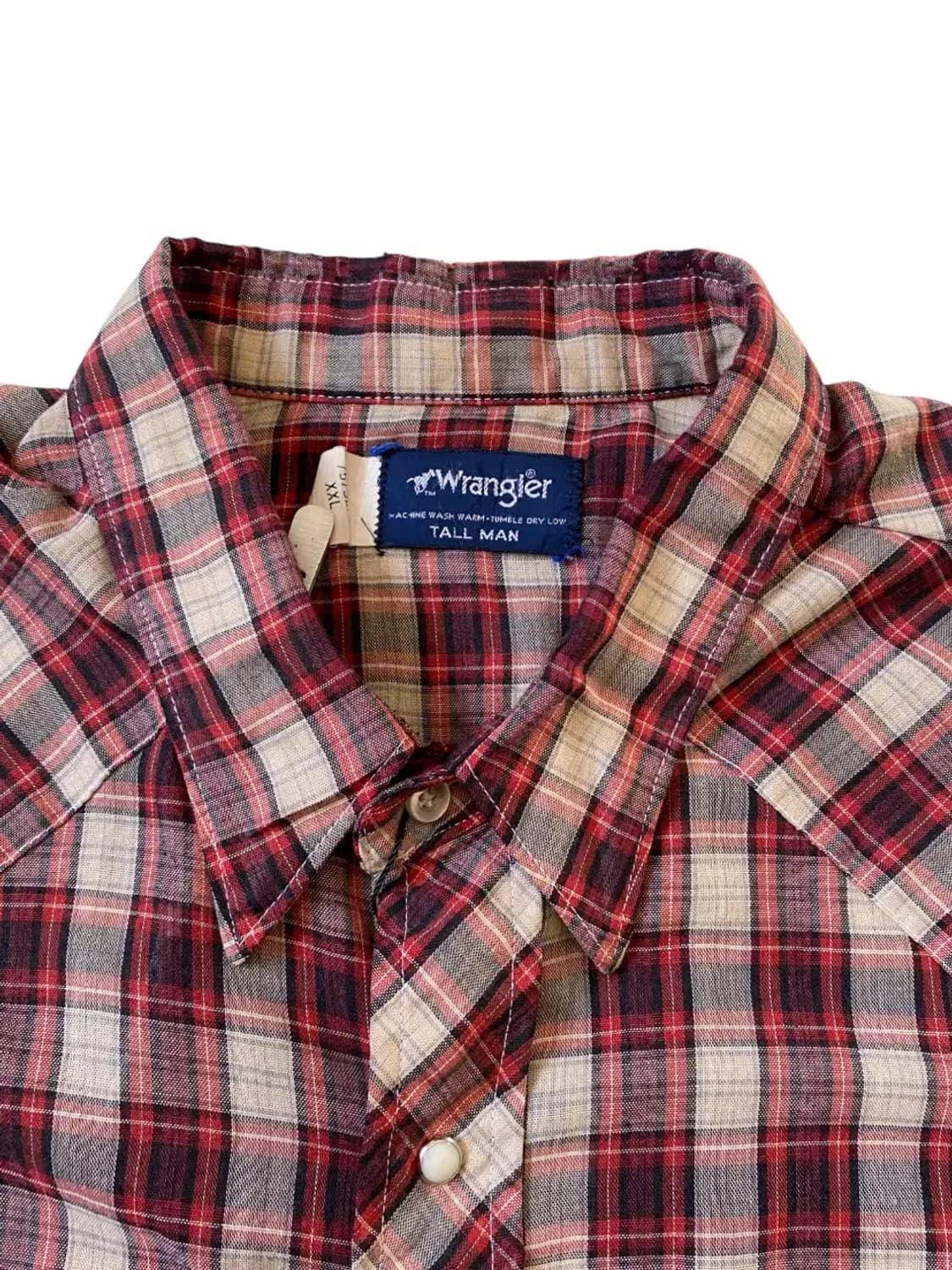 랭글러 체크 포켓 셔츠 (Man 2XL) AB0592 상품이미지6