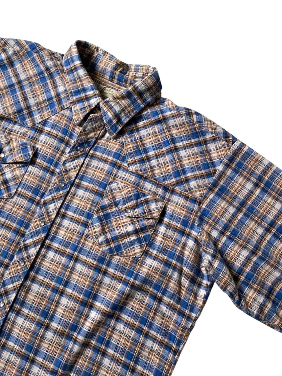 포켓 체크 셔츠 (Man 3XL) AB0618 상품이미지5