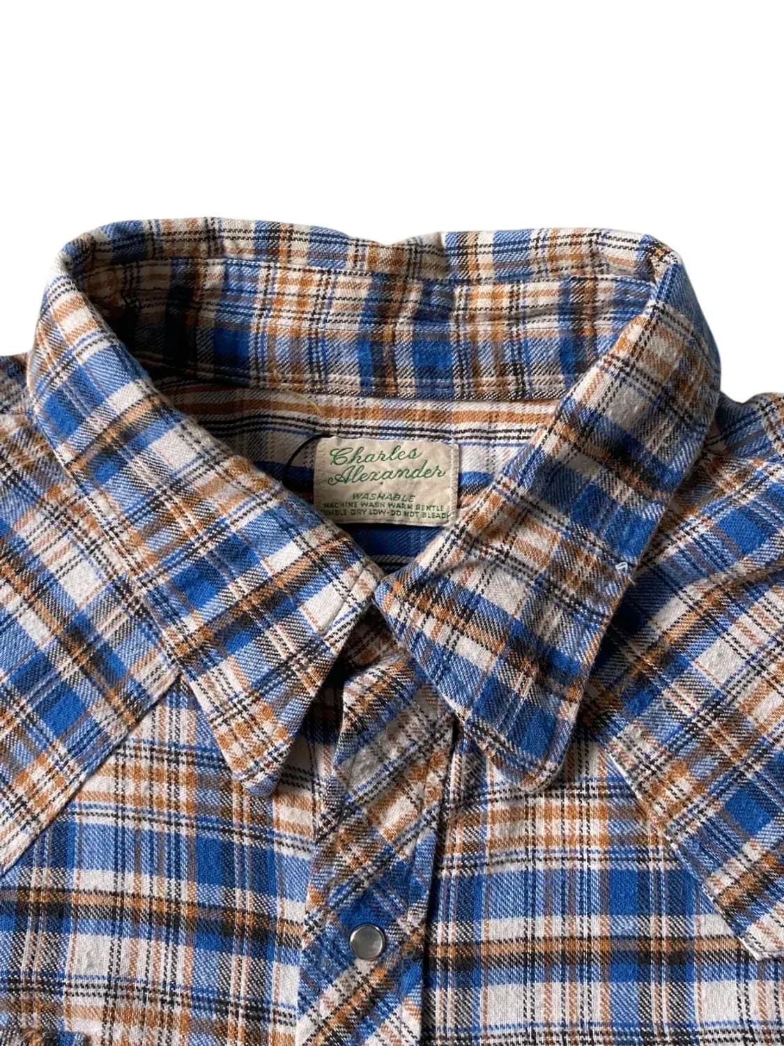 포켓 체크 셔츠 (Man 3XL) AB0618 상품이미지7