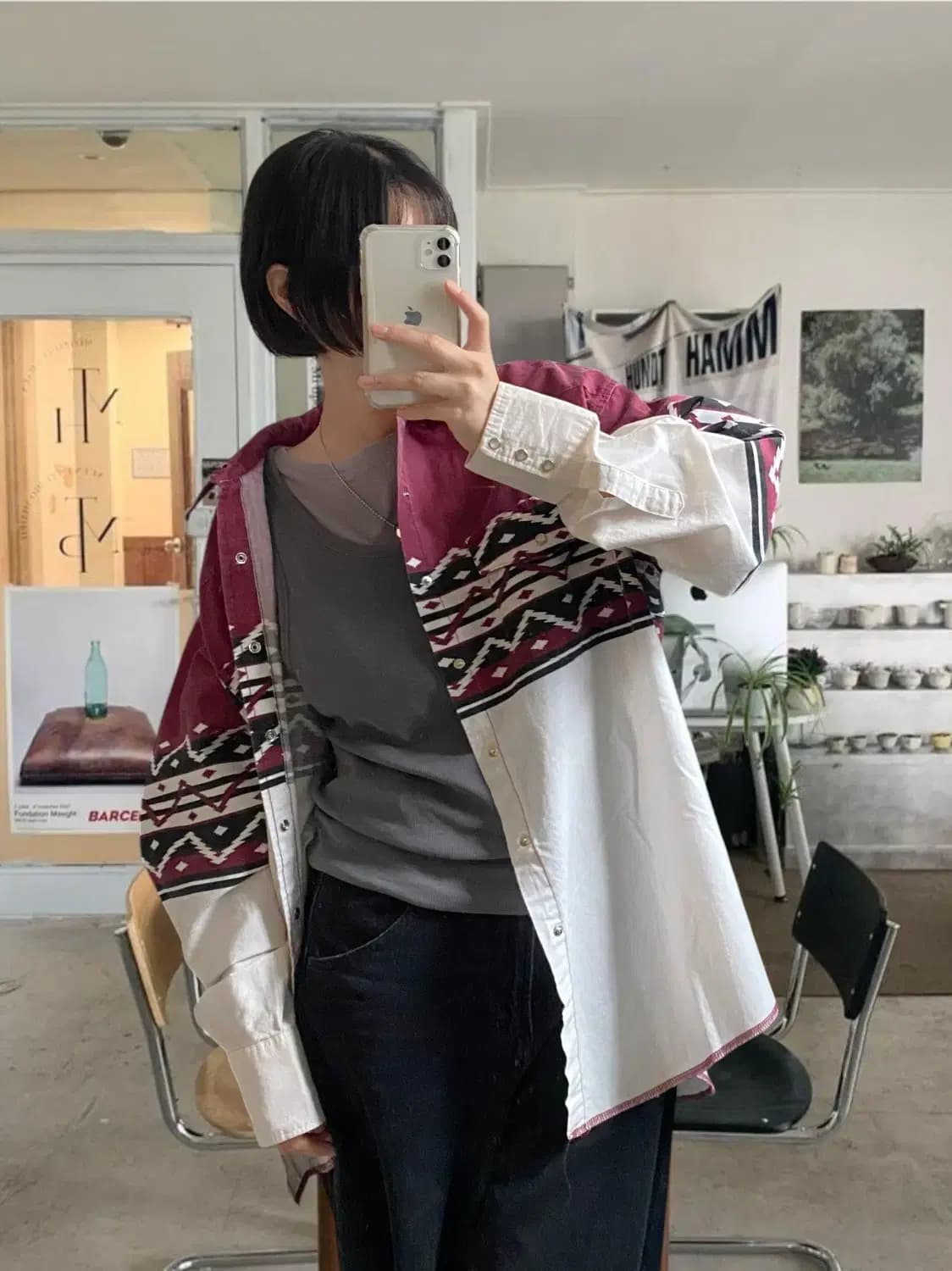 랭글러 웨스턴 셔츠 (Man 2XL) AB0611 상품이미지1