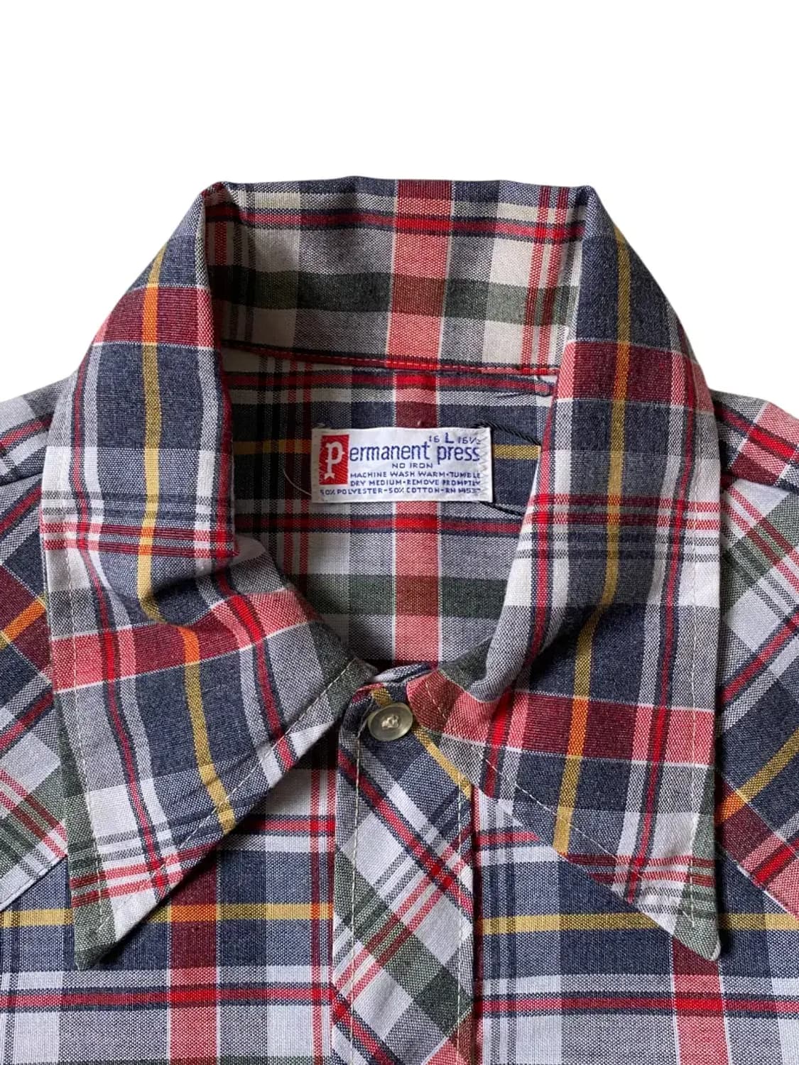 체크 포켓 셔츠 (Man 2XL) AB0607 상품이미지6