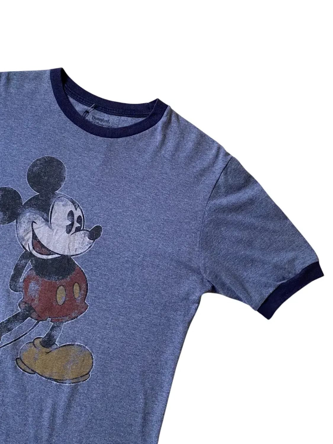 디즈니 미키 링거 1/2 티셔츠 (Woman L) AB0628 상품이미지3