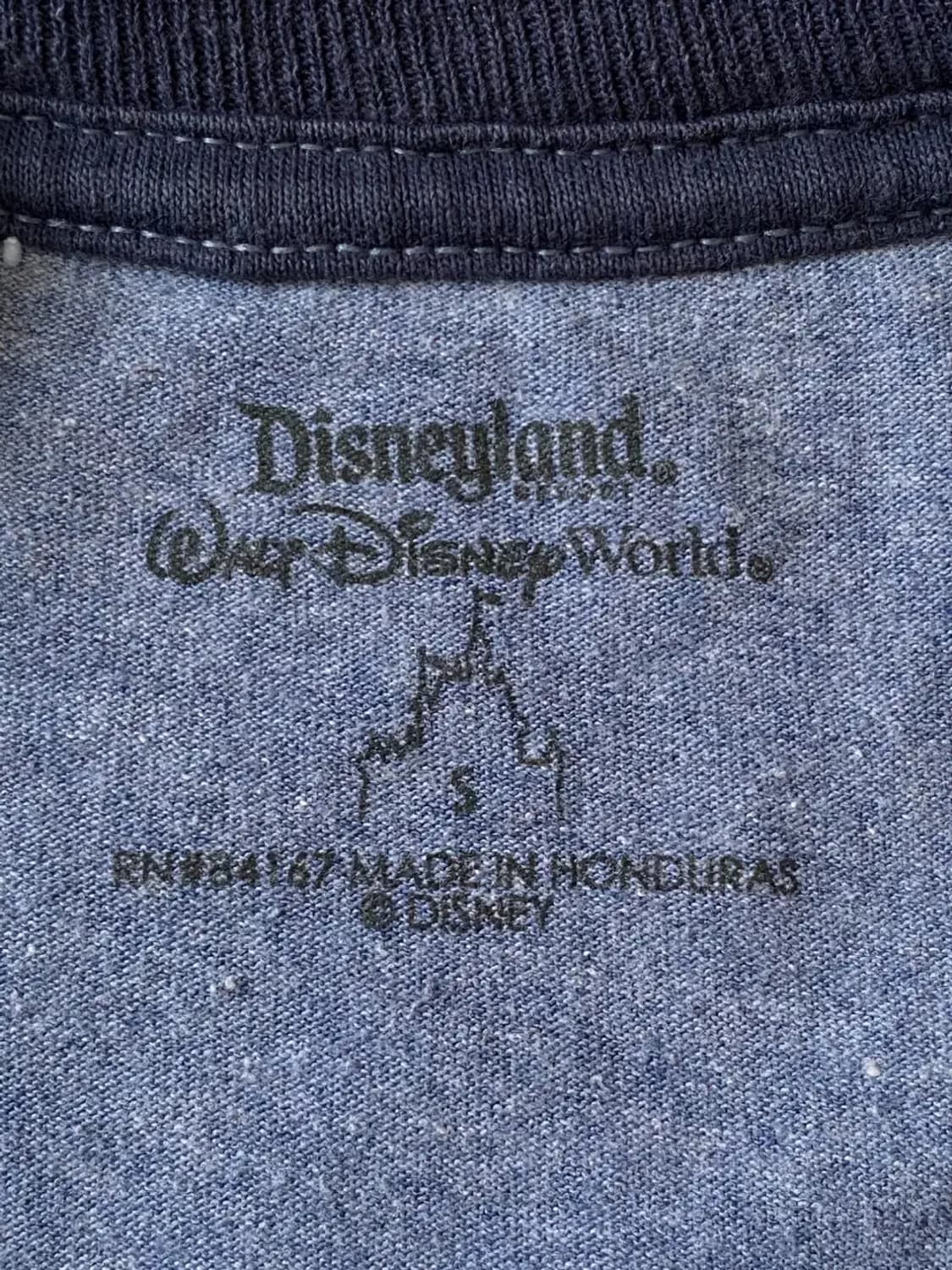 디즈니 미키 링거 1/2 티셔츠 (Woman L) AB0628 상품이미지5