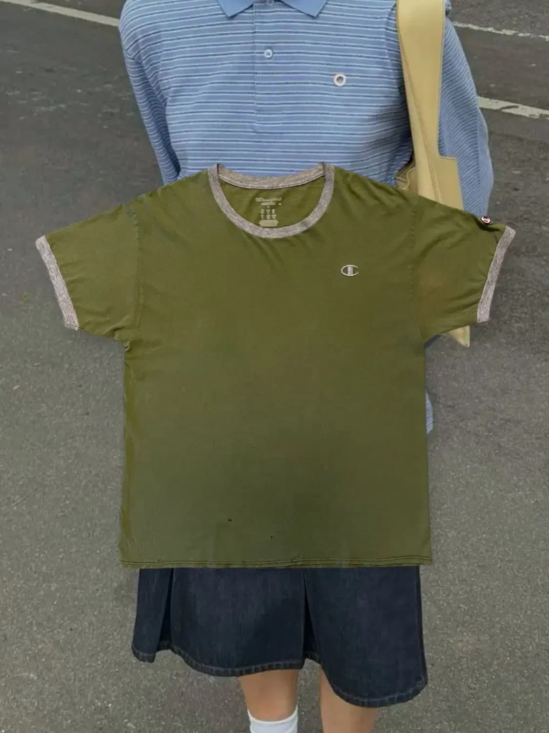 챔피온 반팔 티셔츠 (Man L) AA0473 상품이미지1