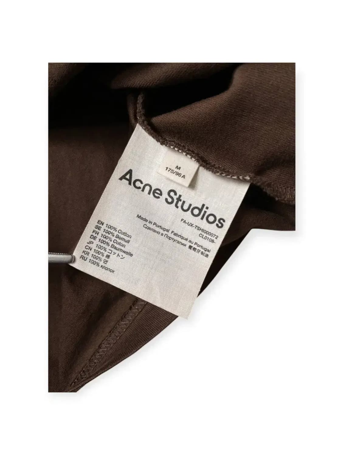 아크네 스튜디오 1/2 티셔츠 (Man XL) AB0621 상품이미지7