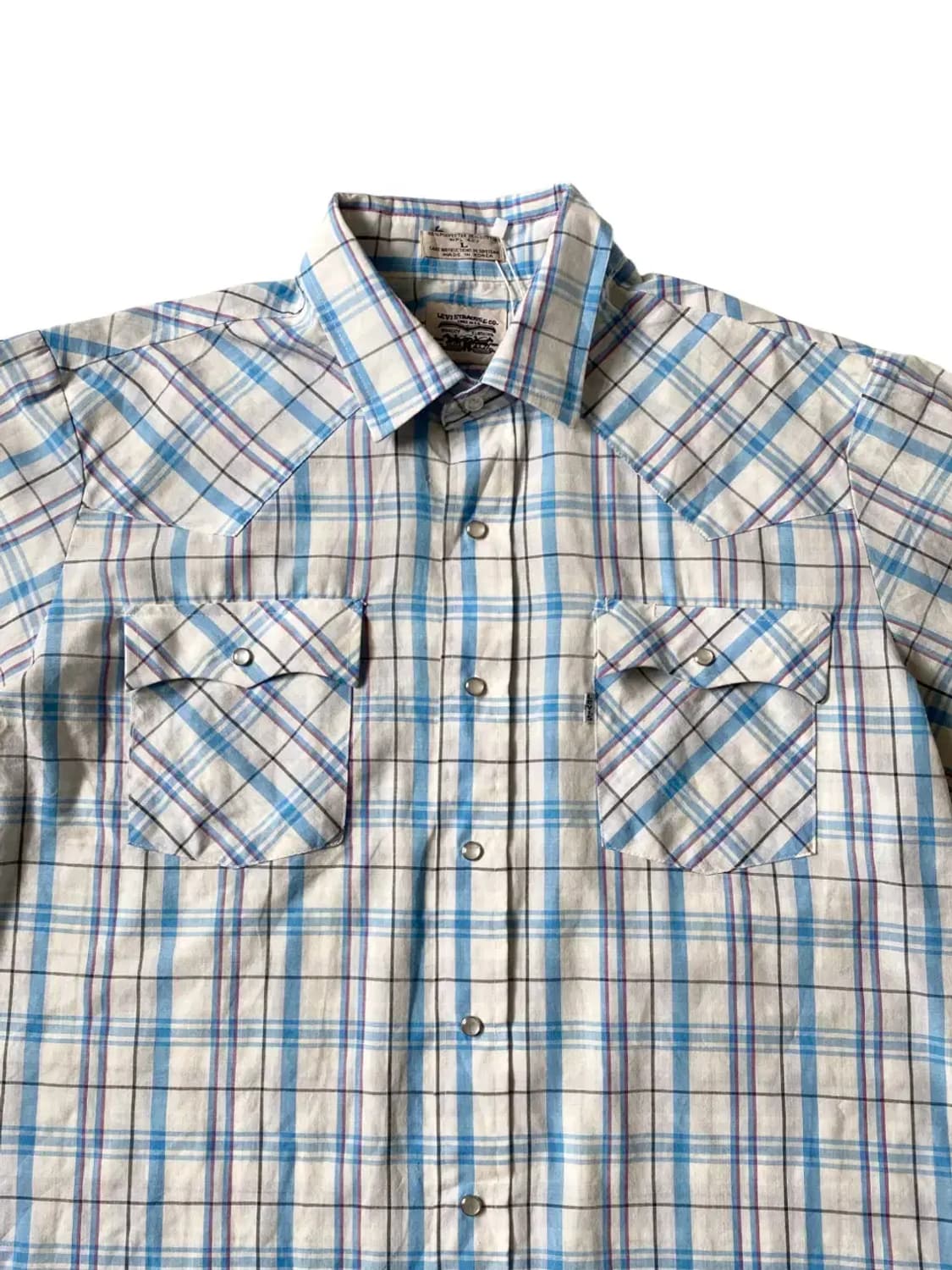 리바이스 체크 셔츠 (Man XL) AB0639 상품이미지3