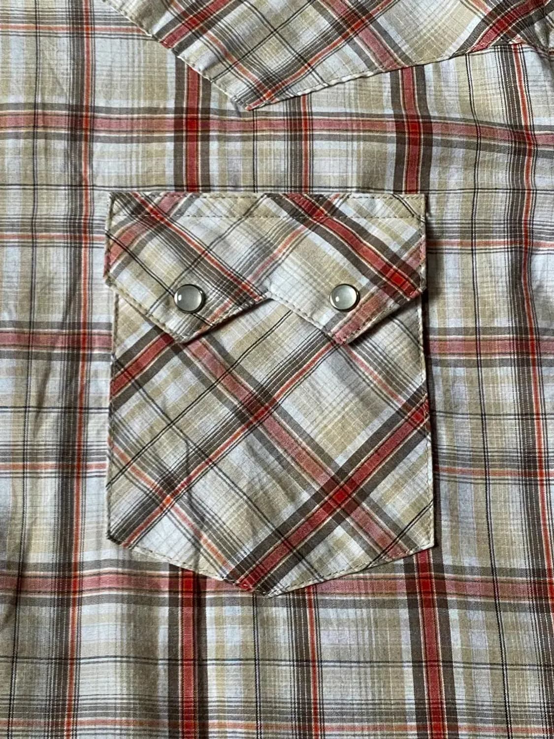 랭글러 체크 셔츠 (Man 2XL) AB0647 상품이미지8