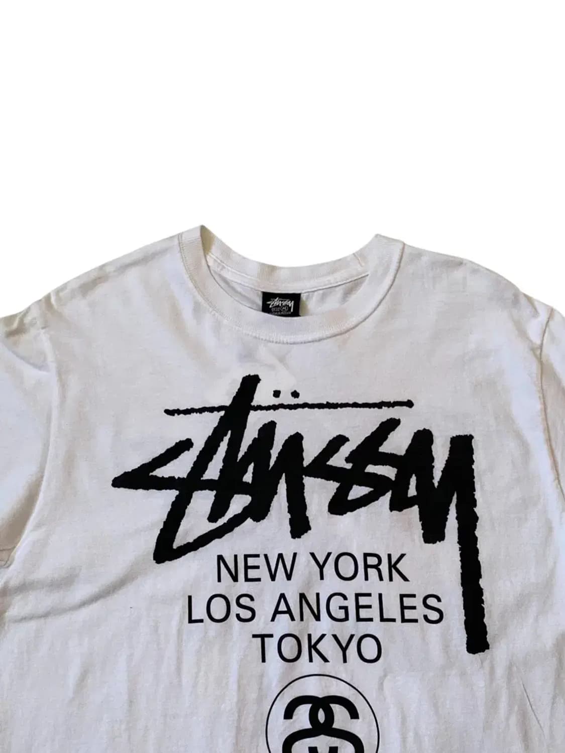 스투시 1/2 티셔츠 (Man L) AB0643 상품이미지3