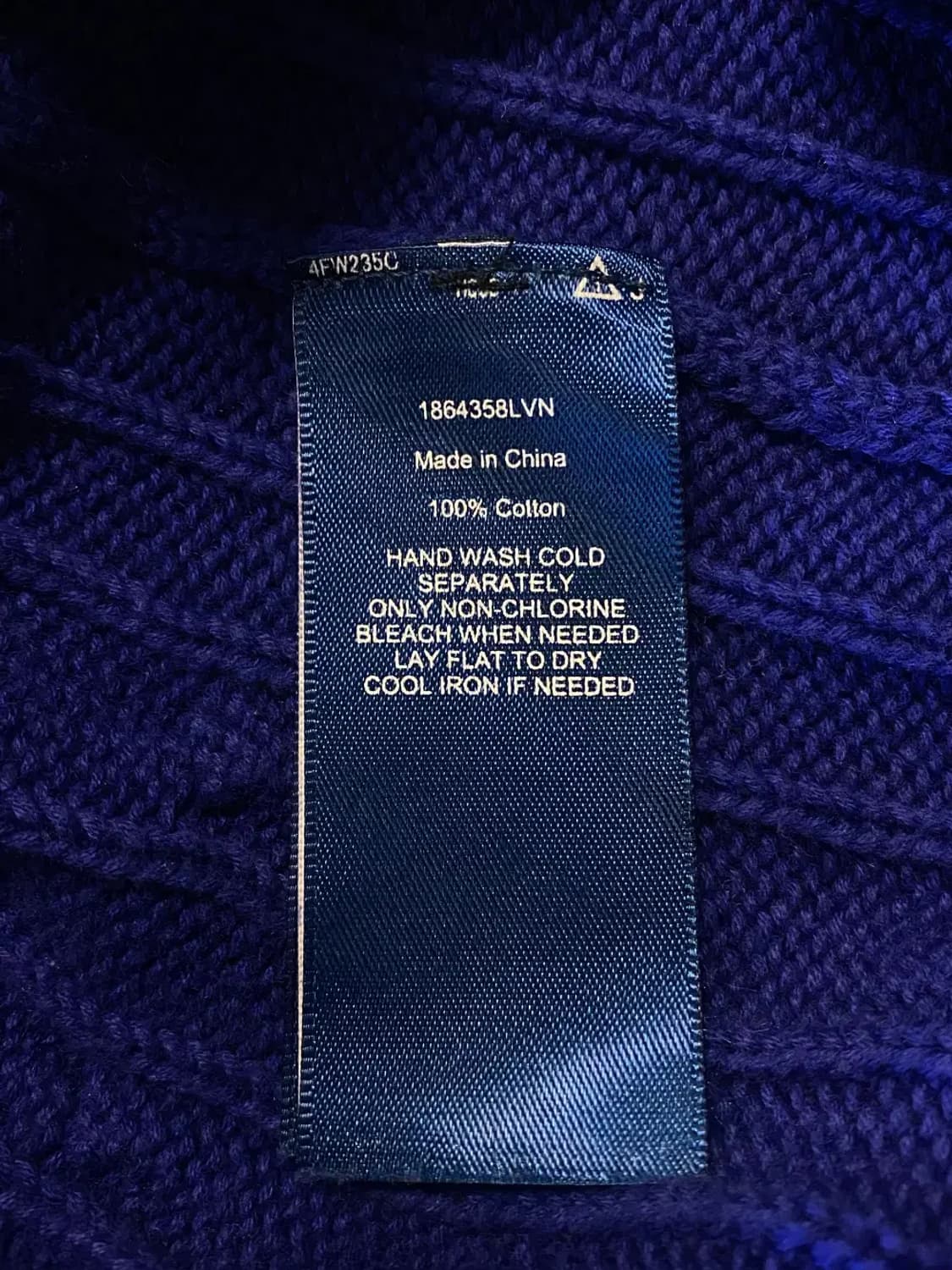 폴로랄프로렌 케이블 니트 (Woman M) AA0491 상품이미지9