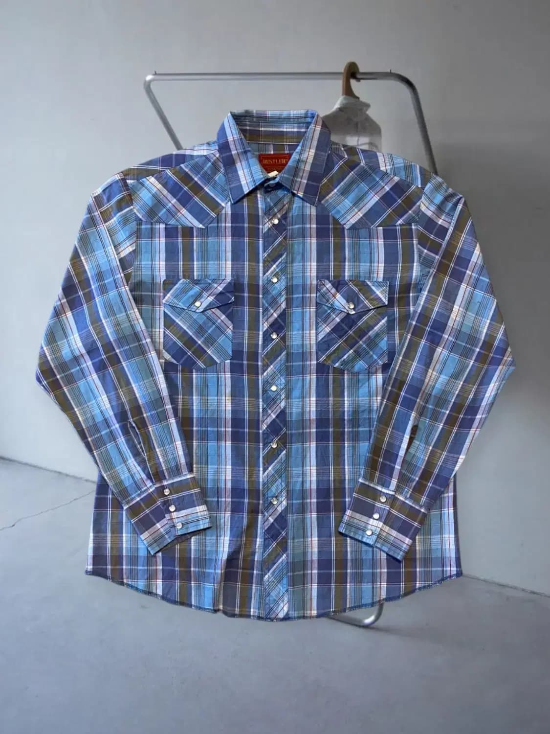 러슬러 체크 셔츠 (Man XL) AA0478 상품이미지1