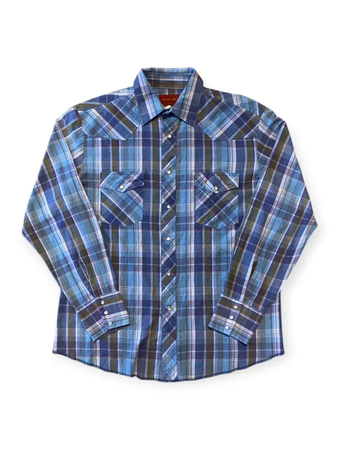 러슬러 체크 셔츠 (Man XL) AA0478 상품이미지2