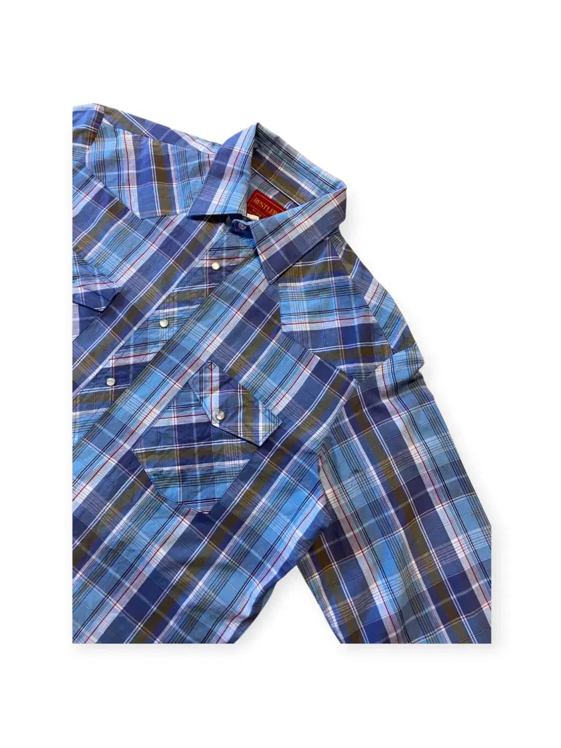 러슬러 체크 셔츠 (Man XL) AA0478 상품이미지3