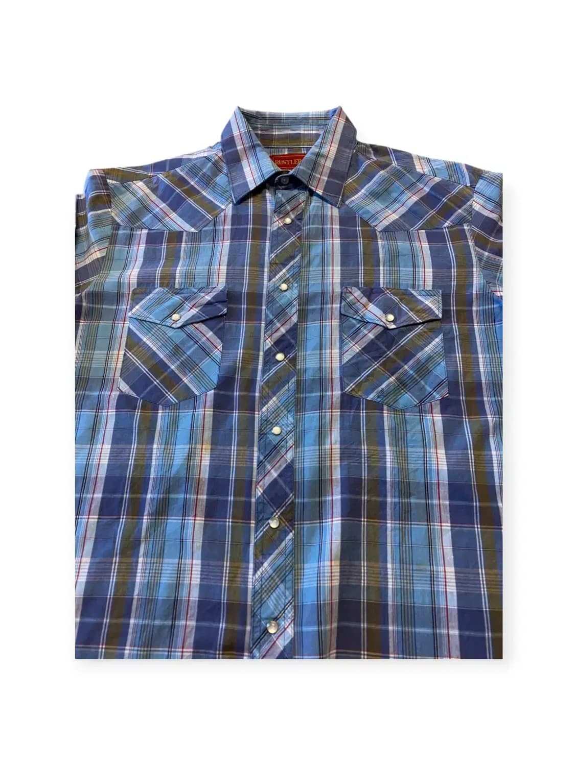 러슬러 체크 셔츠 (Man XL) AA0478 상품이미지4