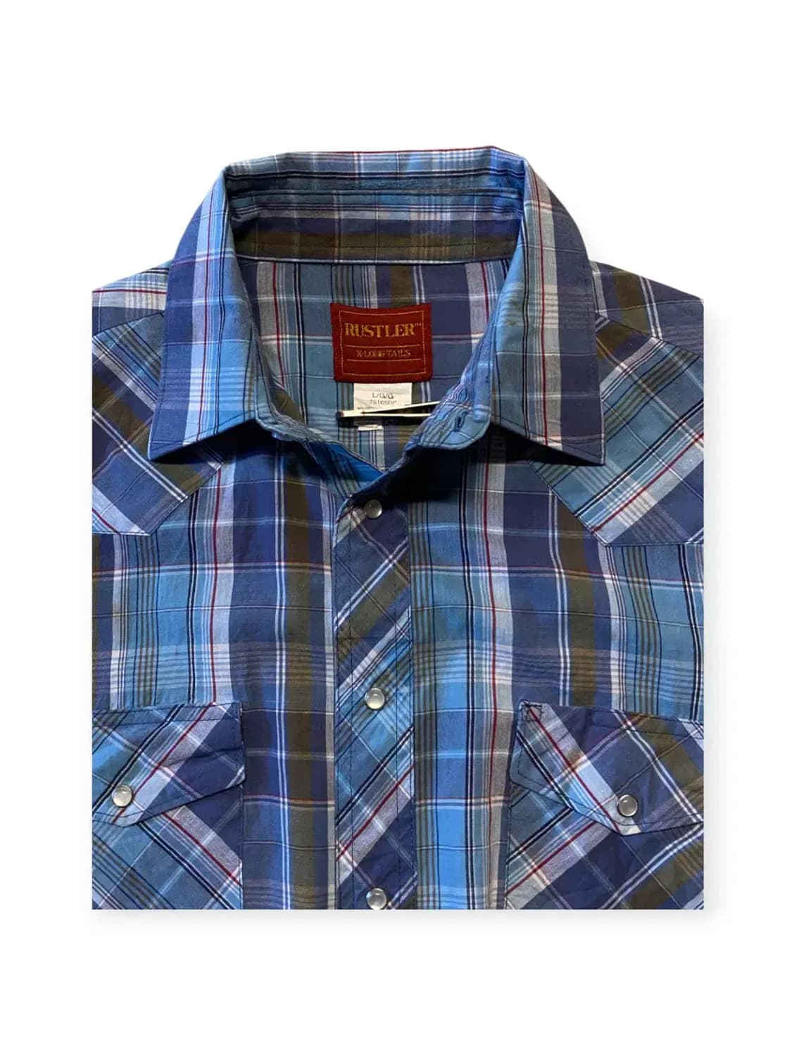 러슬러 체크 셔츠 (Man XL) AA0478 상품이미지5