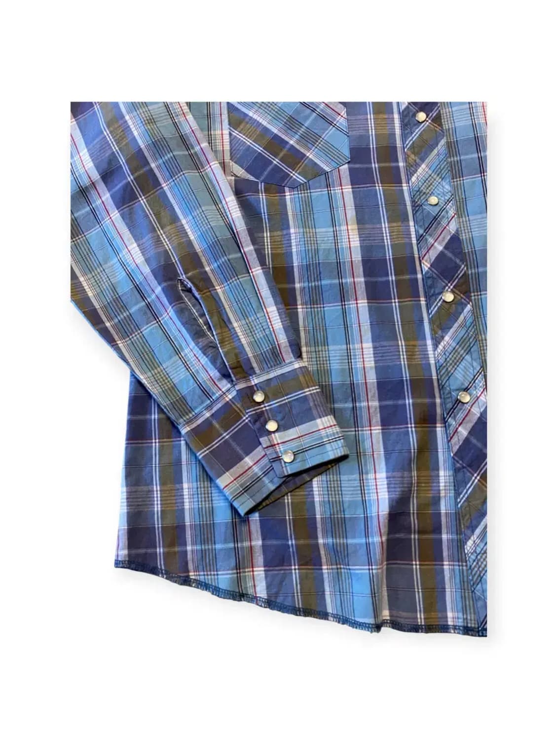 러슬러 체크 셔츠 (Man XL) AA0478 상품이미지6