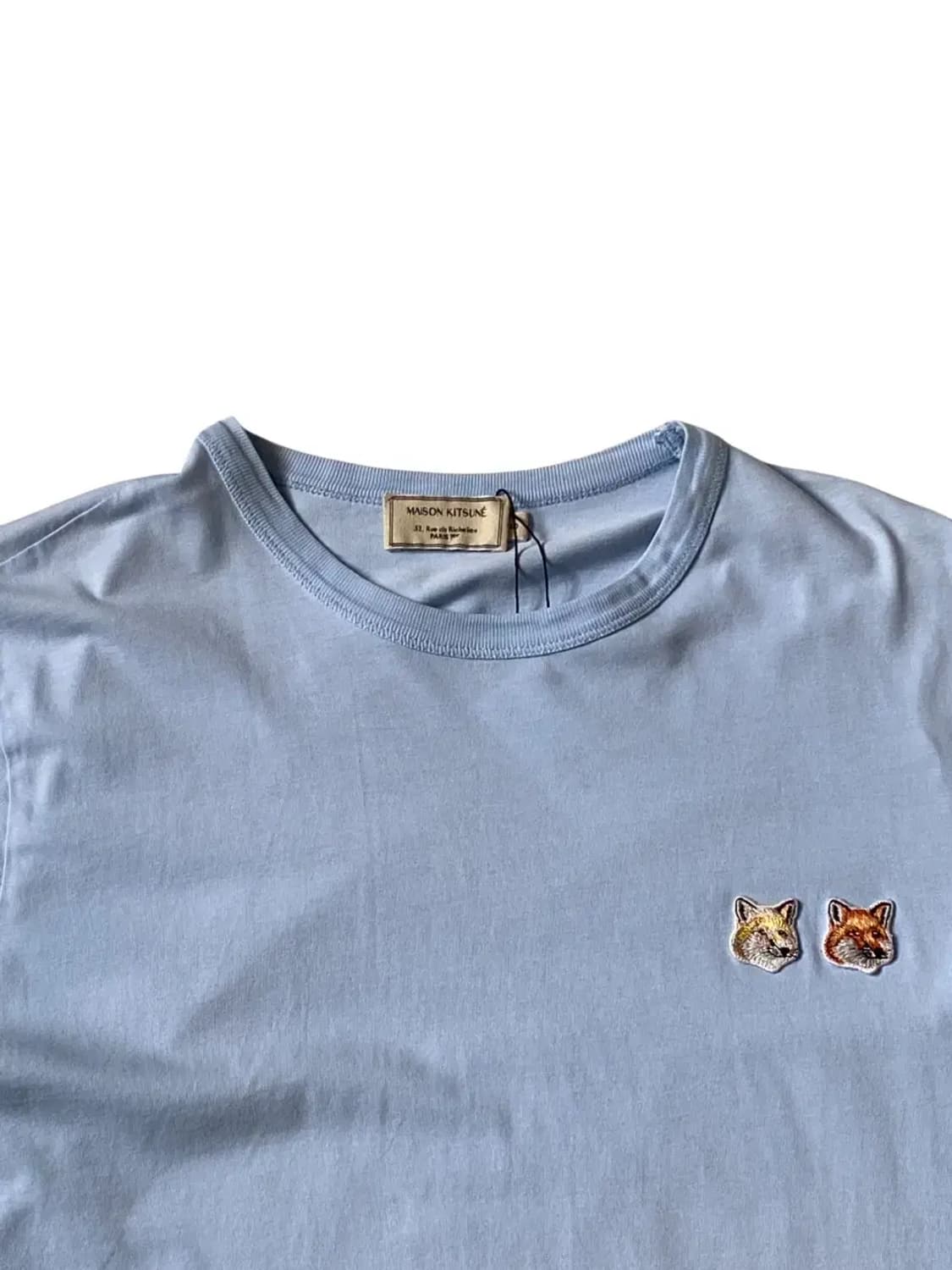 메종키츠네 1/2 티셔츠 (Woman M) AB0669 상품이미지3