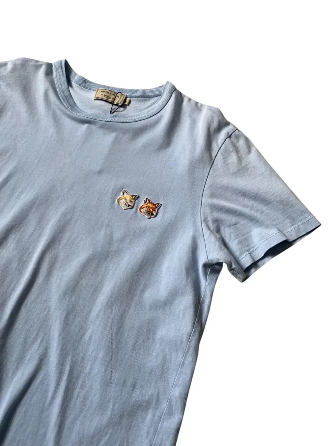 메종키츠네 1/2 티셔츠 (Woman M) AB0669 상품이미지4