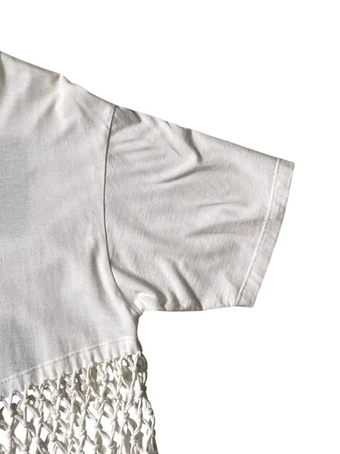 오프화이트 1/2 티셔츠 (Woman M) AB0668 상품이미지5