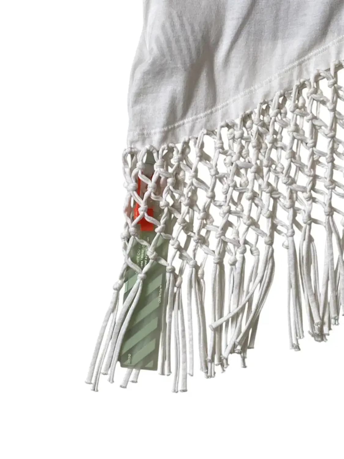 오프화이트 1/2 티셔츠 (Woman M) AB0668 상품이미지6