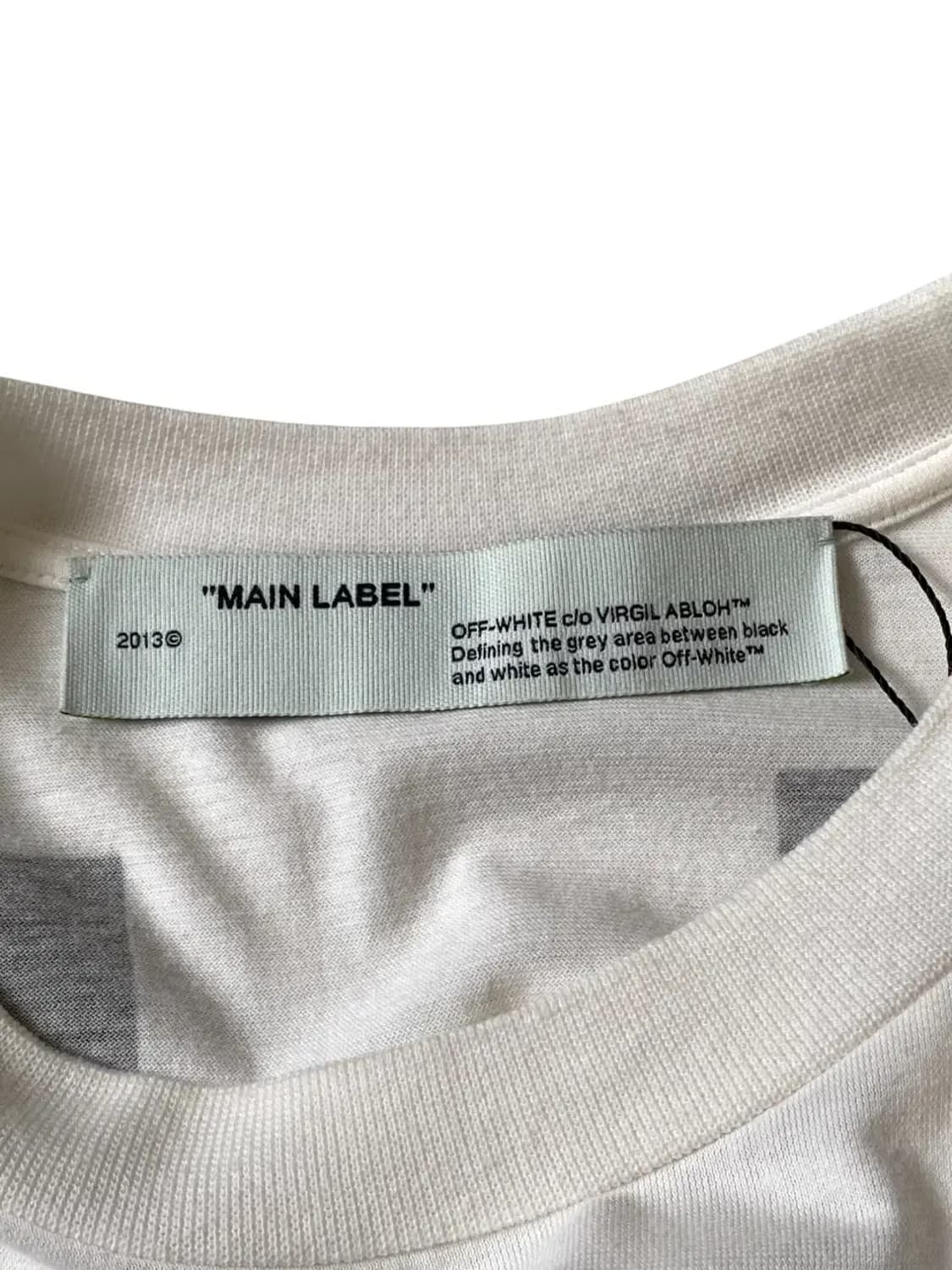 오프화이트 1/2 티셔츠 (Woman M) AB0668 상품이미지7