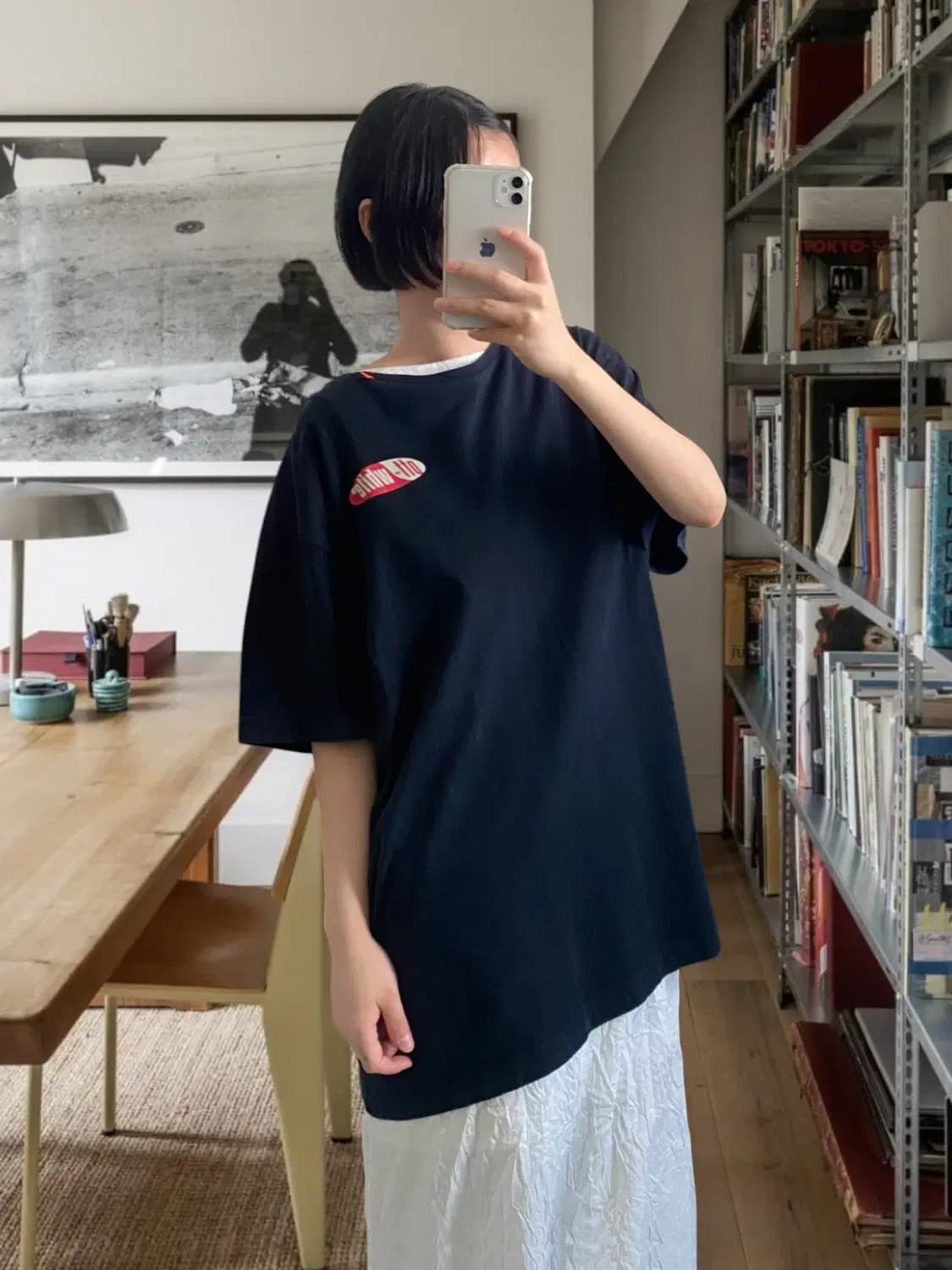 오프 화이트 1/2 티셔츠 (Man 2XL) AB0656 상품이미지1