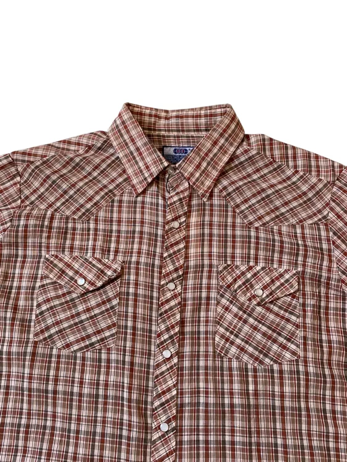 포켓 체크 셔츠 (Man XL) AB0654 상품이미지3