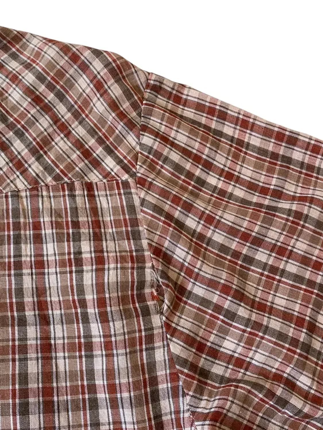 포켓 체크 셔츠 (Man XL) AB0654 상품이미지9