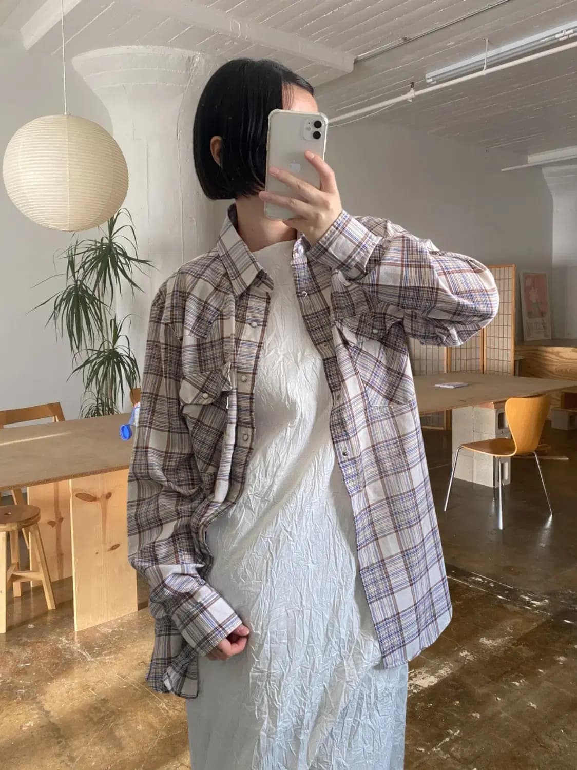 리바이스 체크 셔츠 (Man L) AB0653 상품이미지1