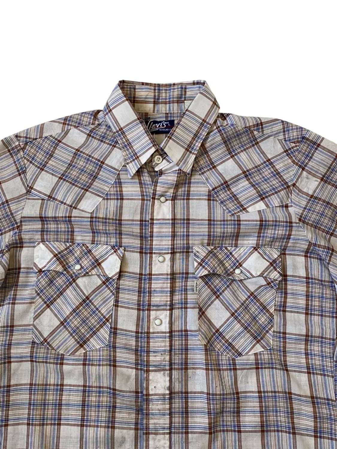 리바이스 체크 셔츠 (Man L) AB0653 상품이미지3