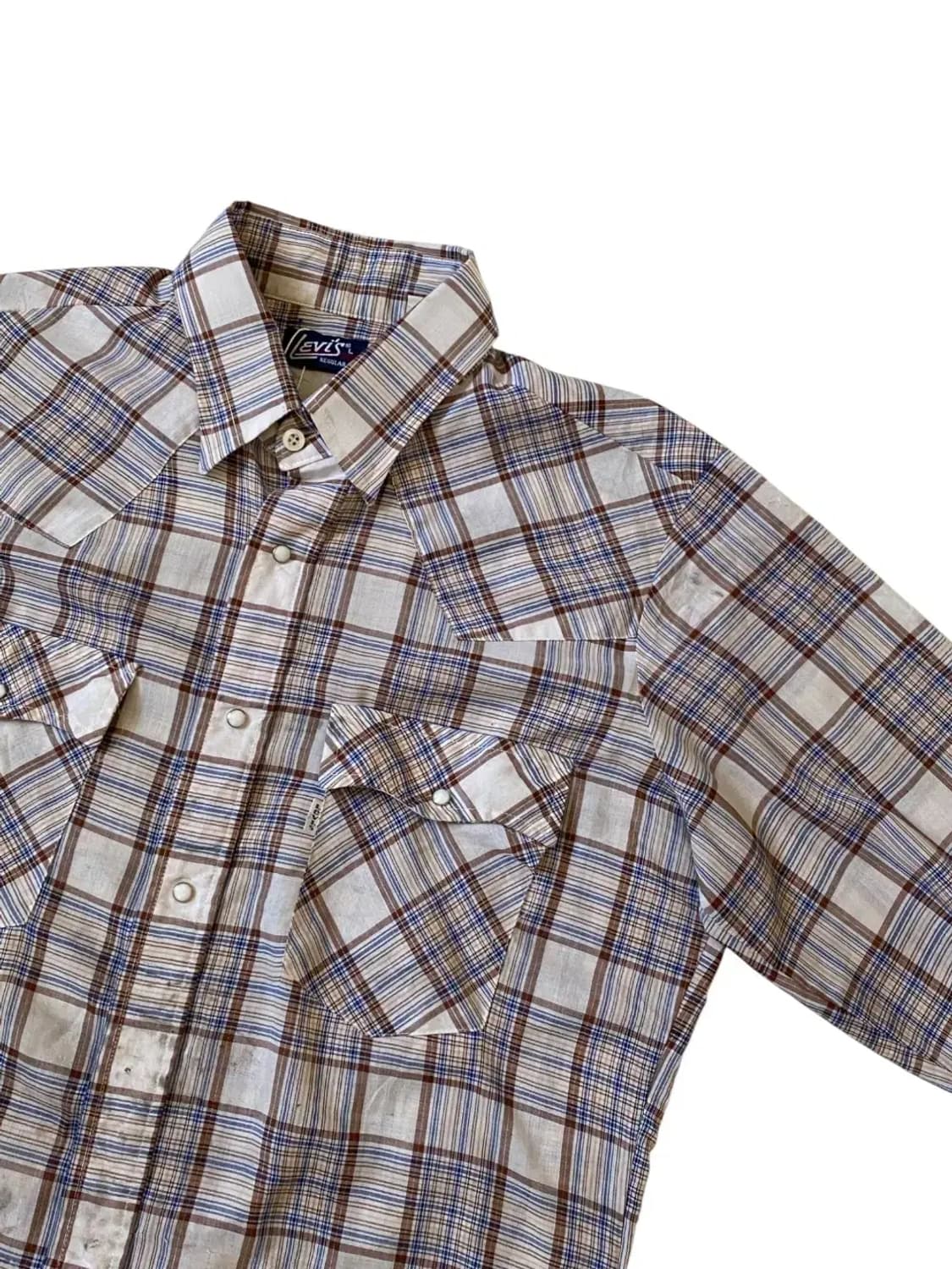 리바이스 체크 셔츠 (Man L) AB0653 상품이미지4