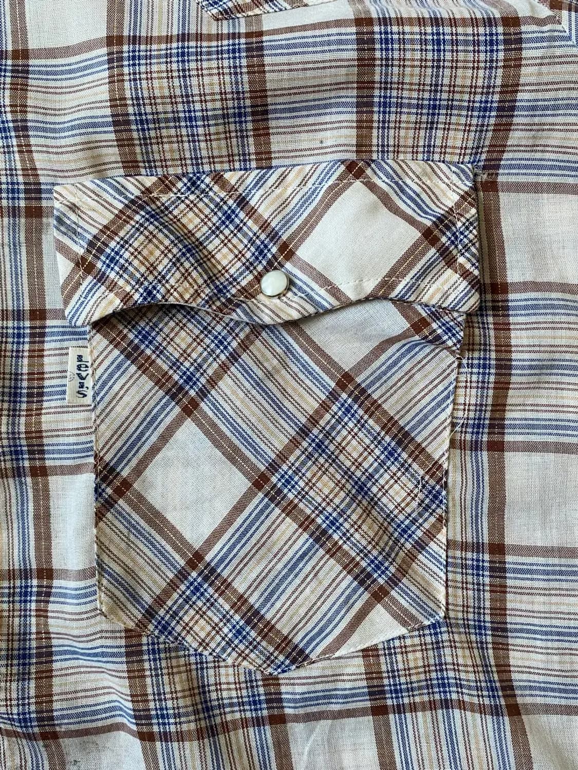 리바이스 체크 셔츠 (Man L) AB0653 상품이미지7