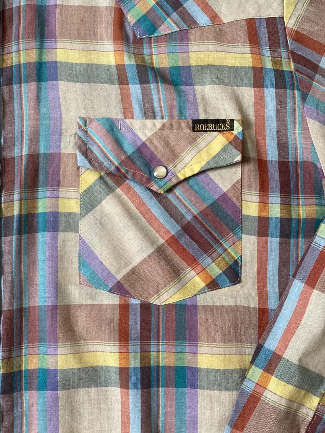 체크 포켓 셔츠 (Man 2XL) AB0674 상품이미지7