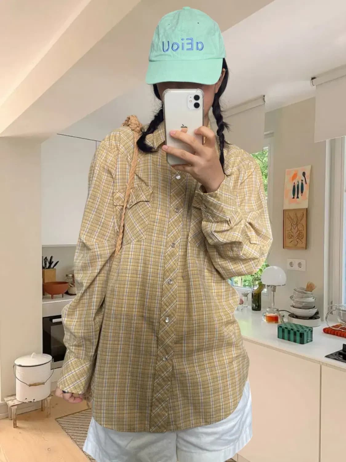 체크 포켓 셔츠 (Man XL) AB0672 상품이미지1