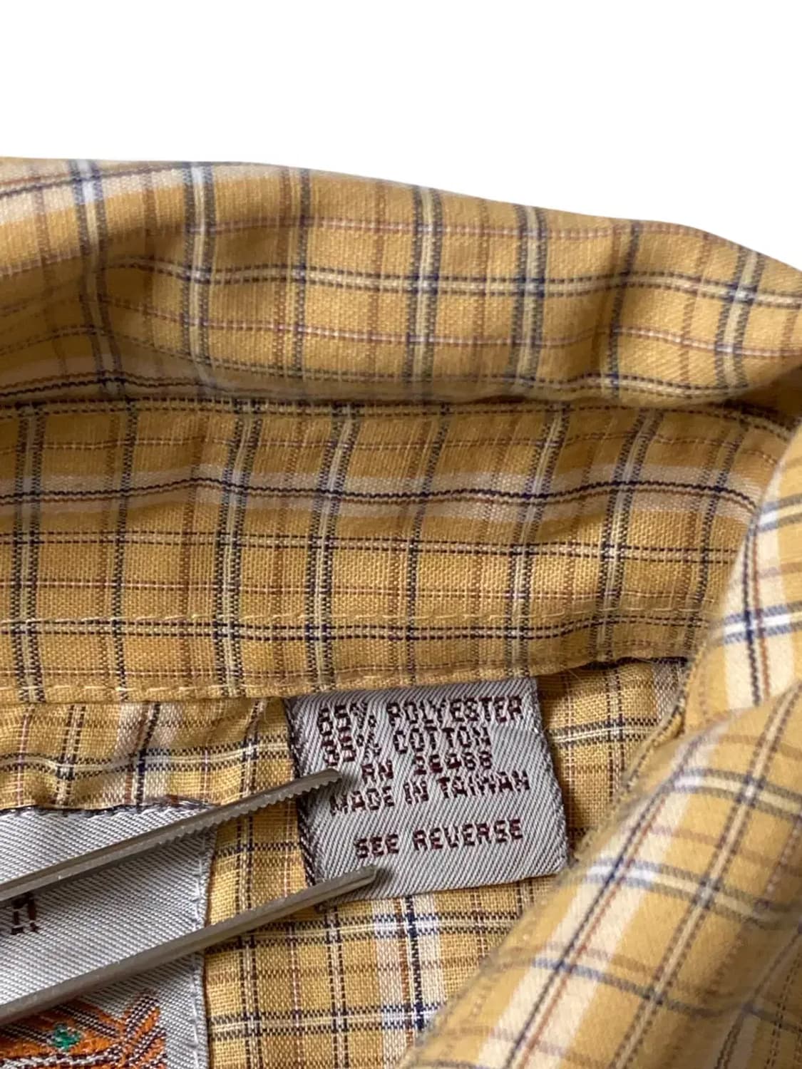 체크 포켓 셔츠 (Man XL) AB0672 상품이미지7