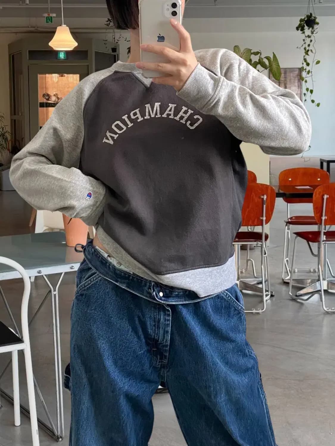 챔피온 맨투맨 (Woman L) AB0677 상품이미지2