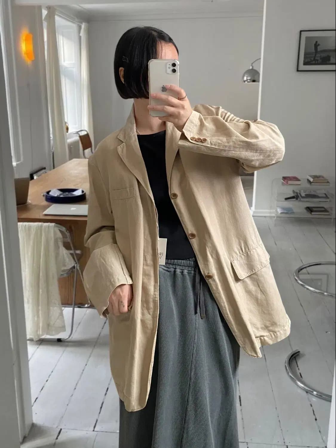 씨피컴퍼니 린넨 자켓 (Man XL) AB0696 상품이미지1