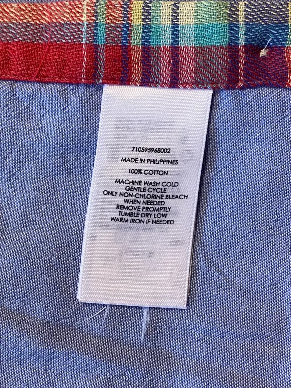 폴로랄프로렌 체크 셔츠 (Man S) AA0535 상품이미지7