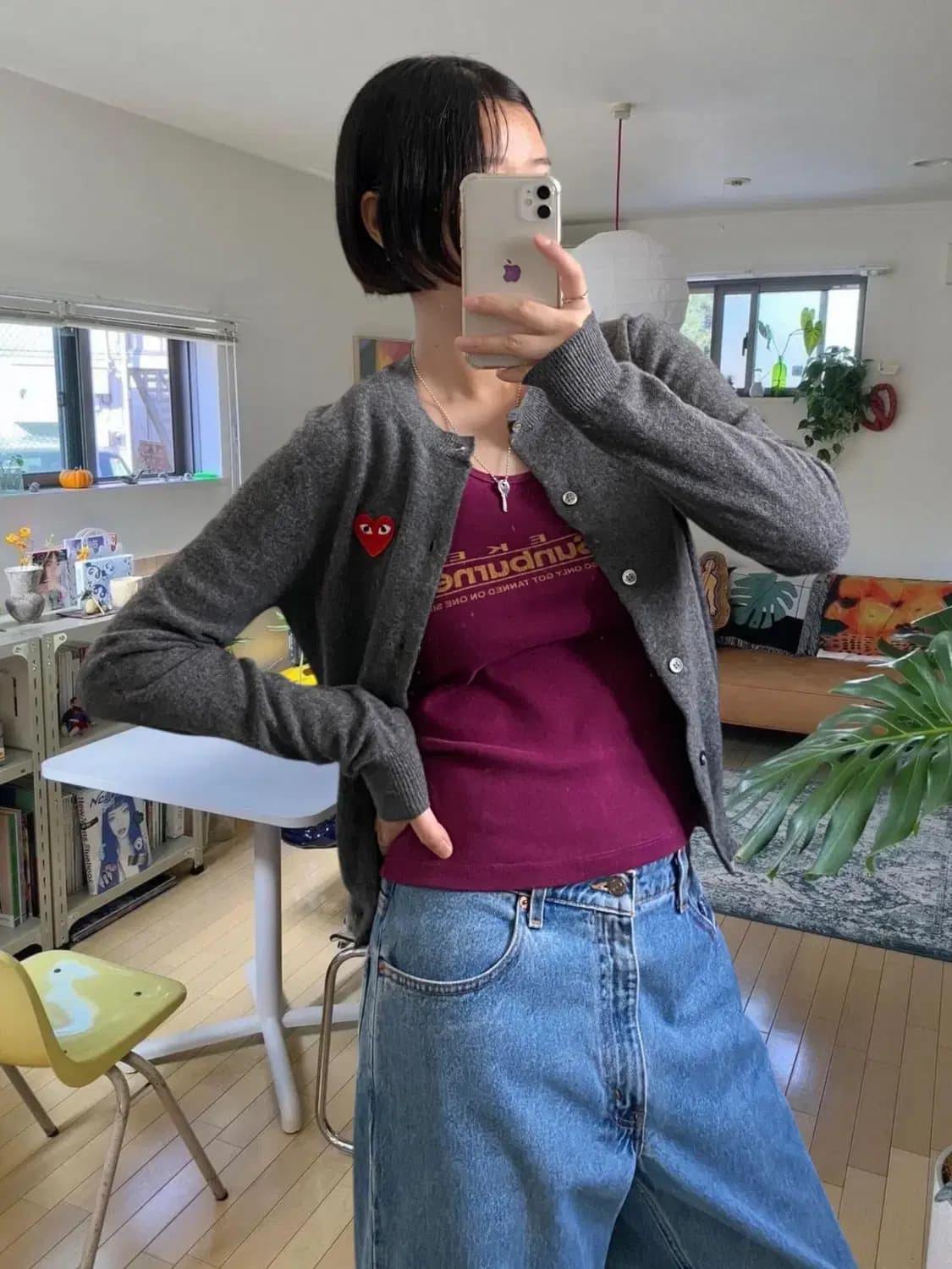 꼼데가르송 가디건 (Woman L) AB0708 상품이미지1