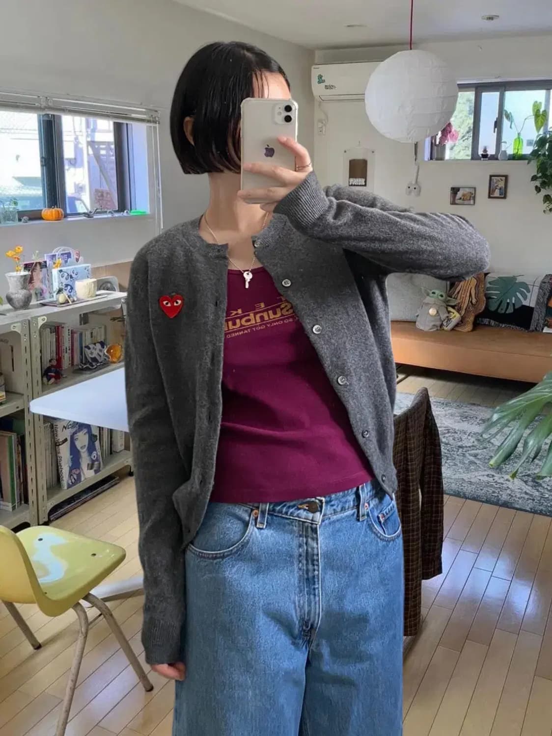 꼼데가르송 가디건 (Woman L) AB0708 상품이미지2