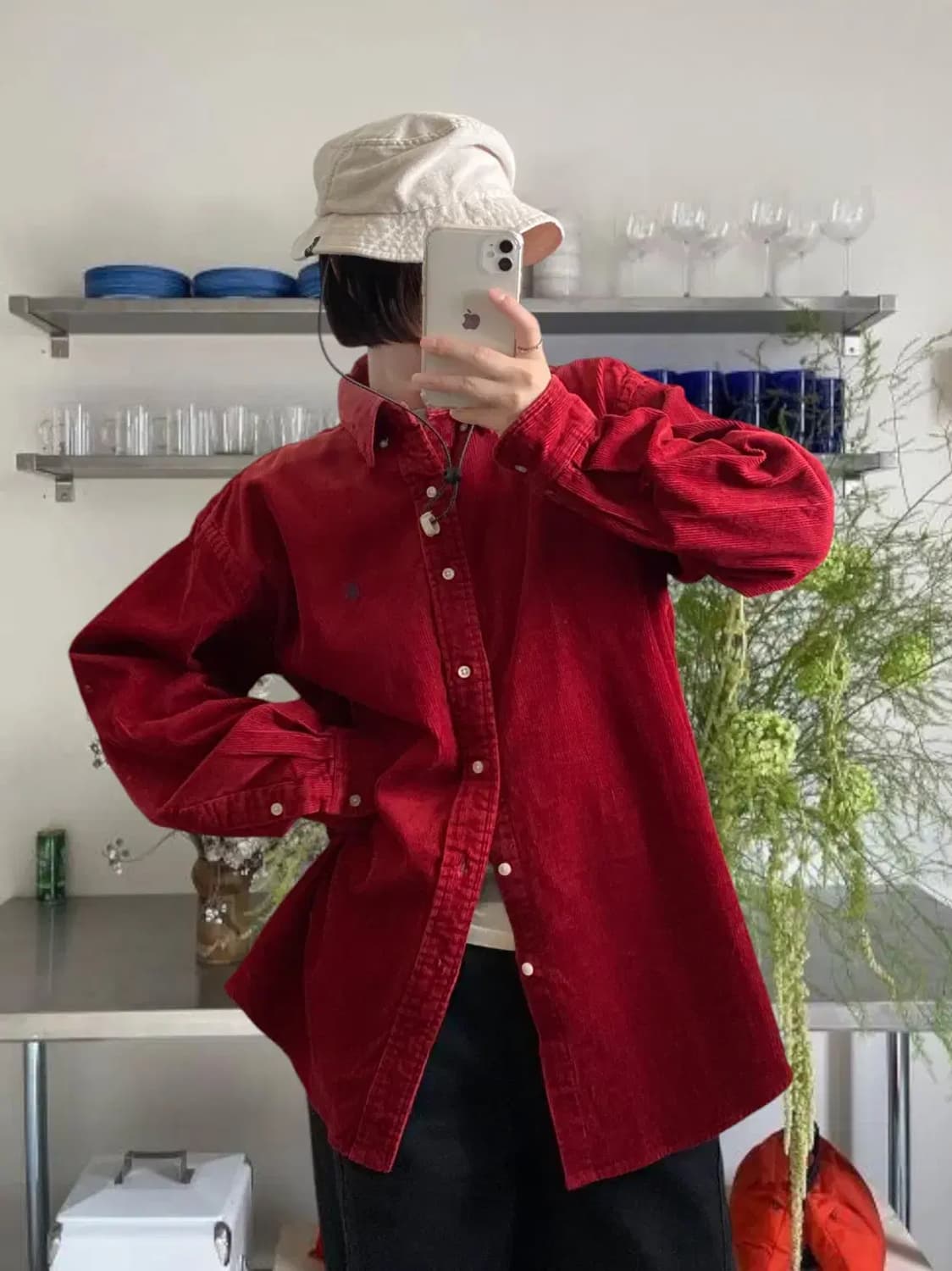 폴로 랄프로렌 코듀로이 셔츠 (Man 2XL) AB0713 상품이미지2