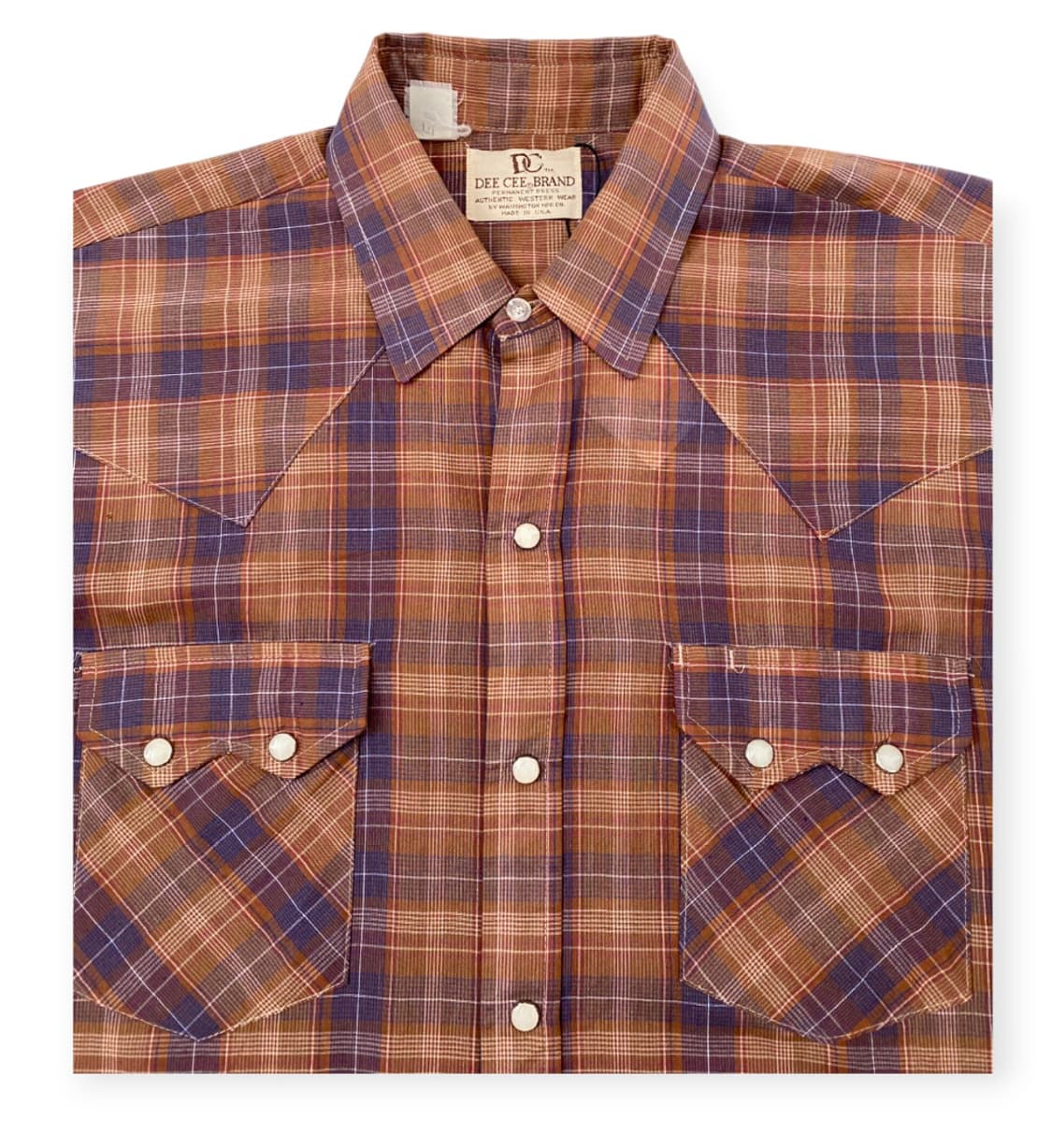 체크 셔츠 Made in USA (Man L) AB0711 상품이미지4