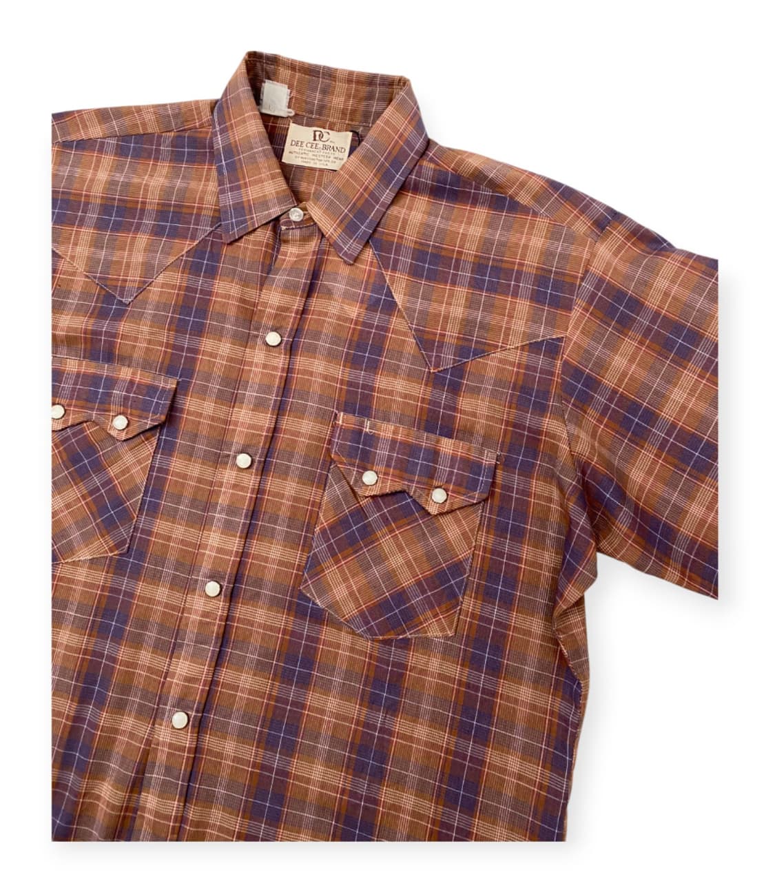 체크 셔츠 Made in USA (Man L) AB0711 상품이미지5