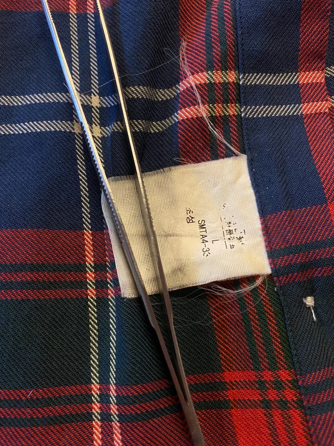 폴로랄프로렌 체크 셔츠 (Man L) AA0543 상품이미지7