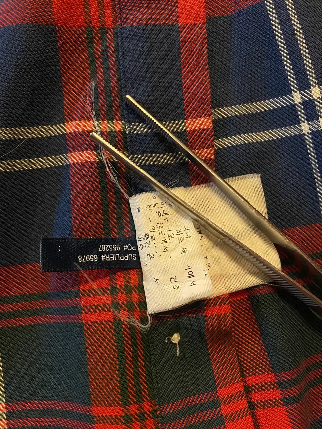 폴로랄프로렌 체크 셔츠 (Man L) AA0543 상품이미지9