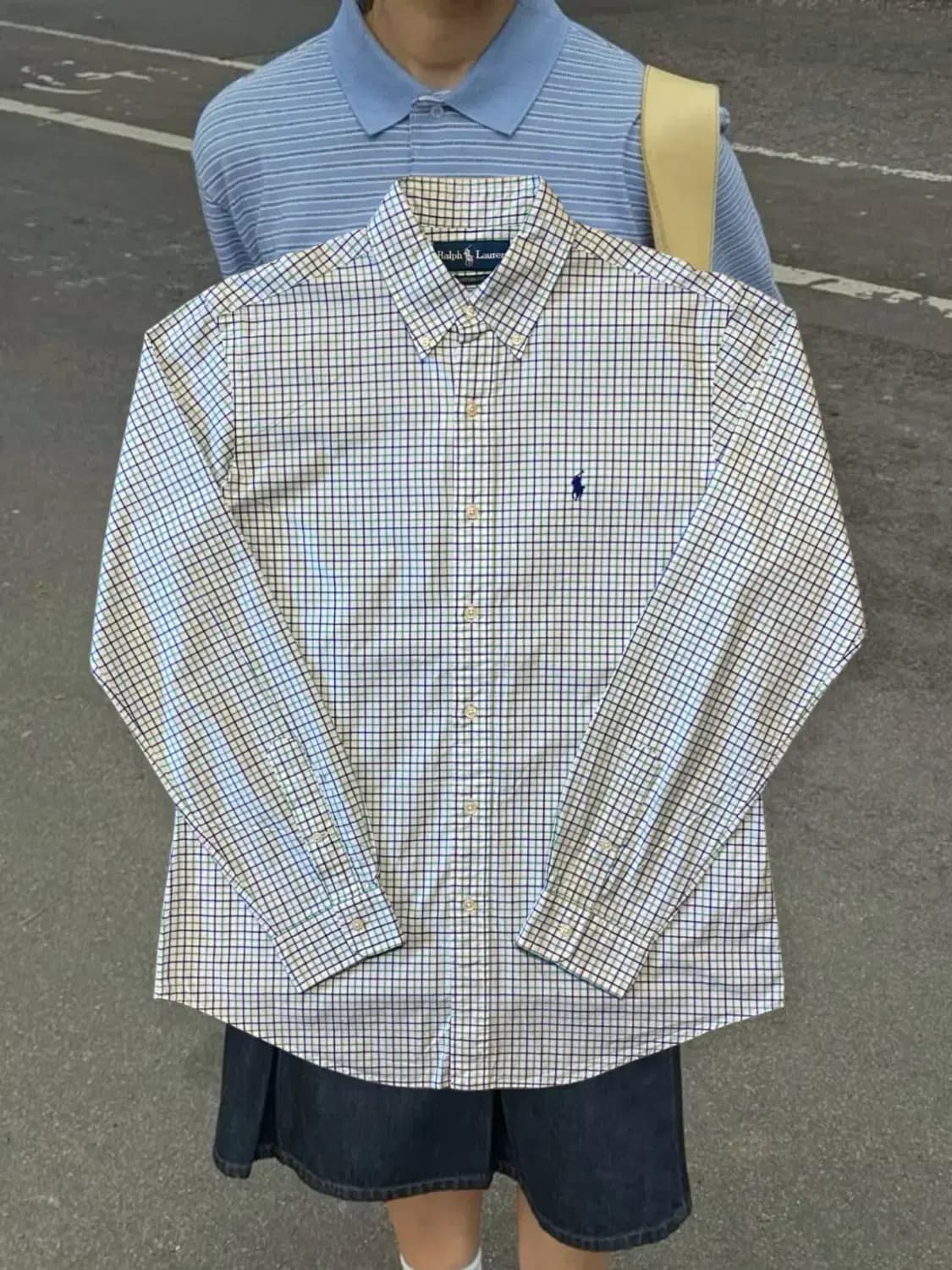 폴로랄프로렌 체크 셔츠 (Man L) AA0554 상품이미지1