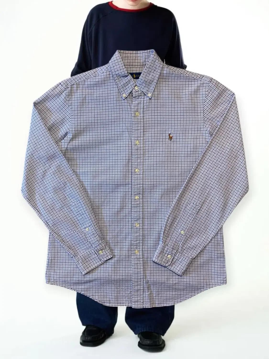 폴로랄프로렌 체크 셔츠 (Man L) AA0553 상품이미지1