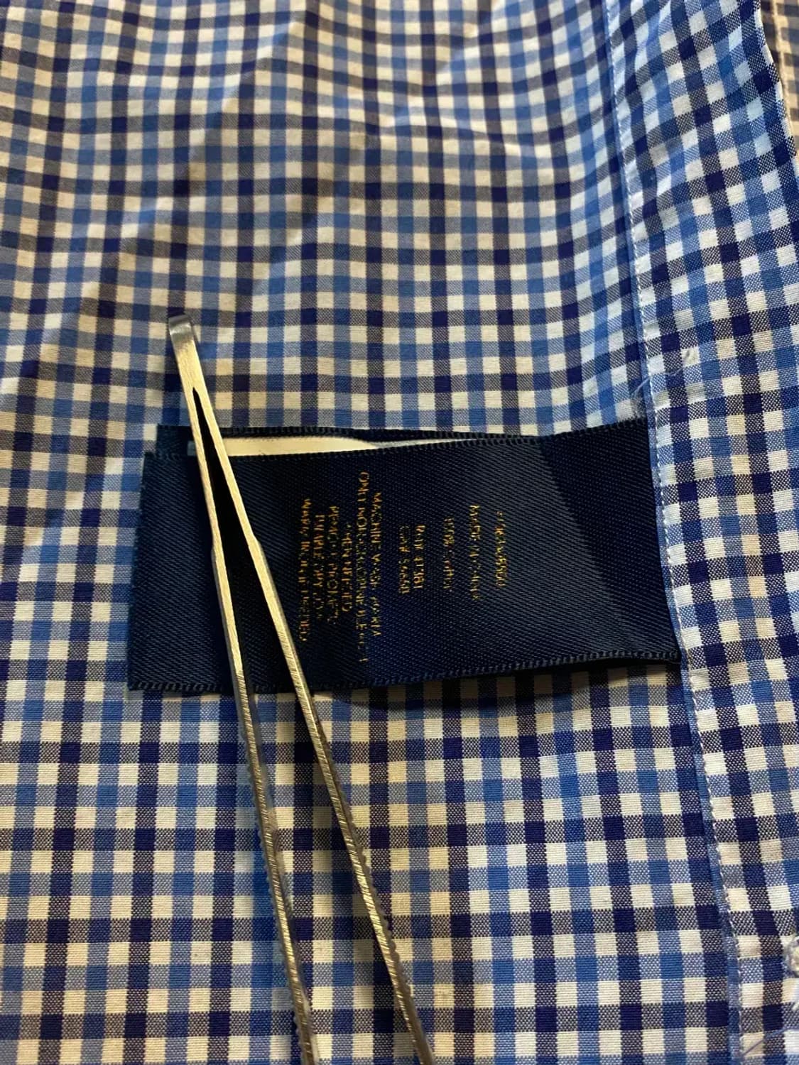 폴로랄프로렌 체크 셔츠 (Man S) AA0551 상품이미지7